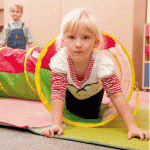 Grote Z tunnel, opvouwbare speelhoek