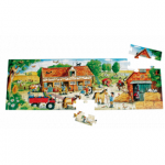 Paardenstal - Vloerpuzzel van Beleduc 