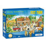 Paardenstal - Vloerpuzzel van Beleduc 