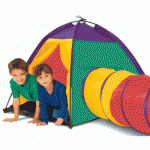 Piramide en iglo, opvouwbare speelhoek