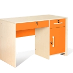 Modern Bureau - Oranje - met kastje en lades