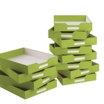 Modern Lades - Groen - karton (ondiep)